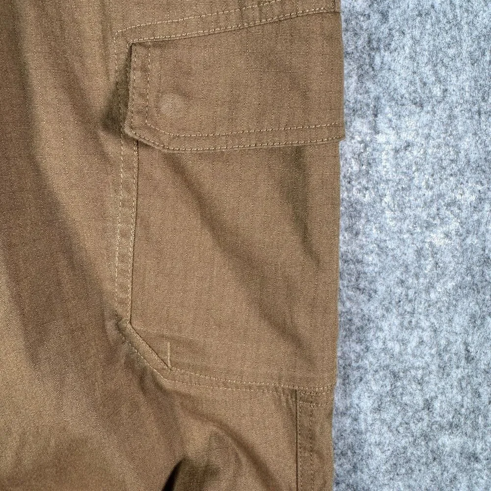 Underarmour Storm Cargo Pants Mens 38x32 Brown Straight Ripstop Outdoor Hiking